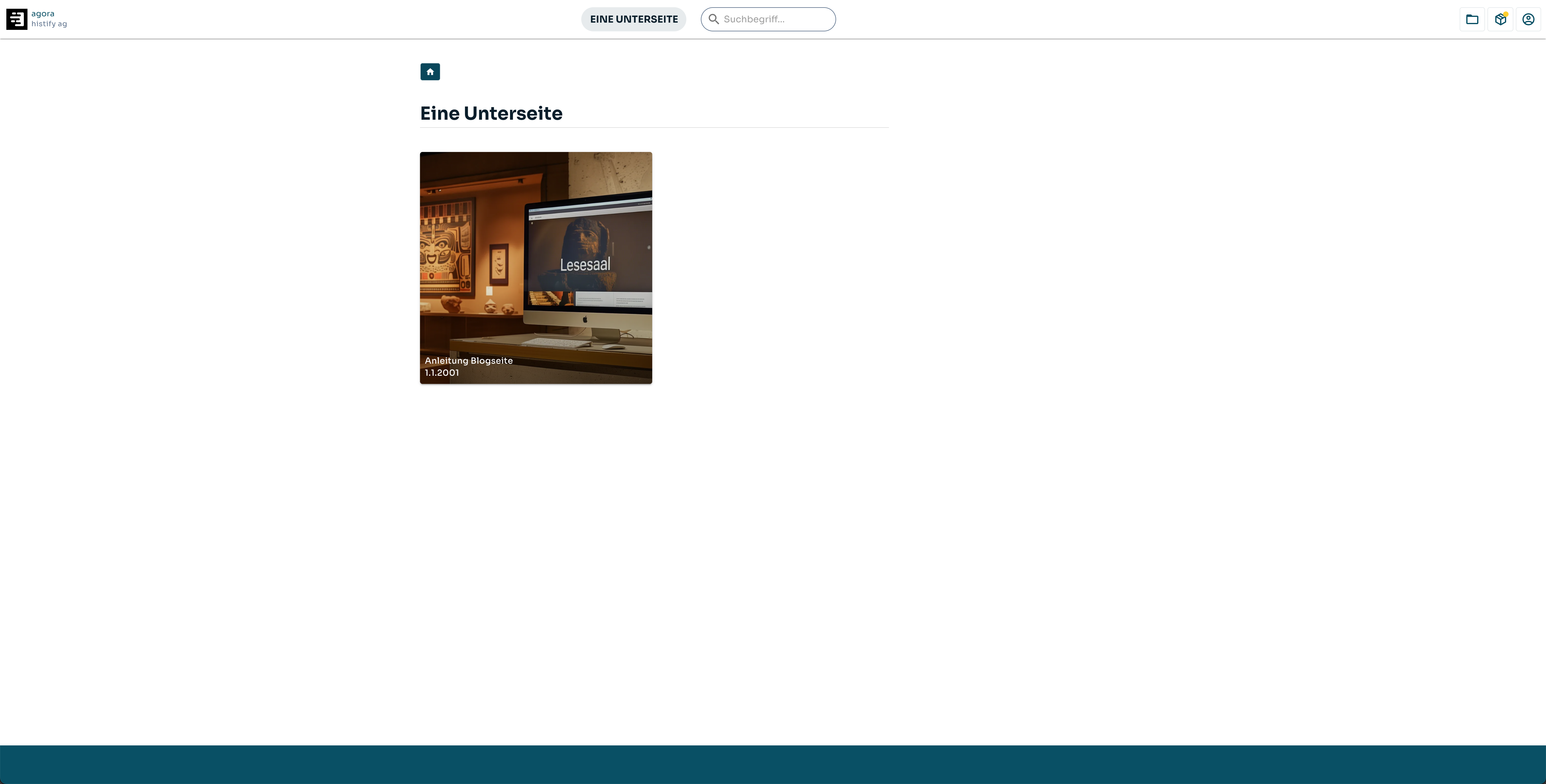 CMS Blog Content Page Result