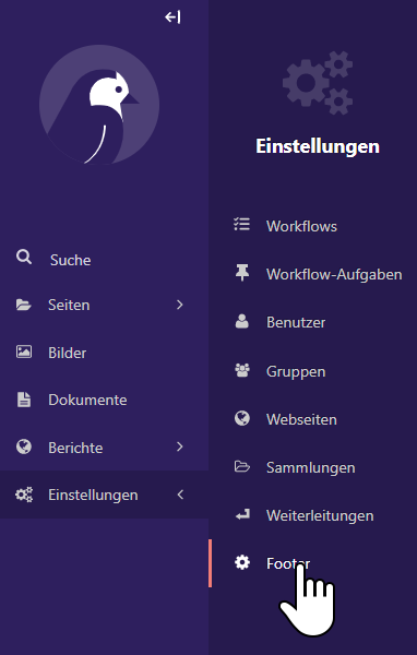 CMS settings