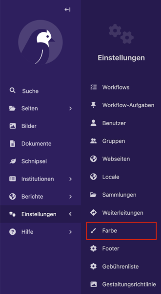 CMS Custom Color