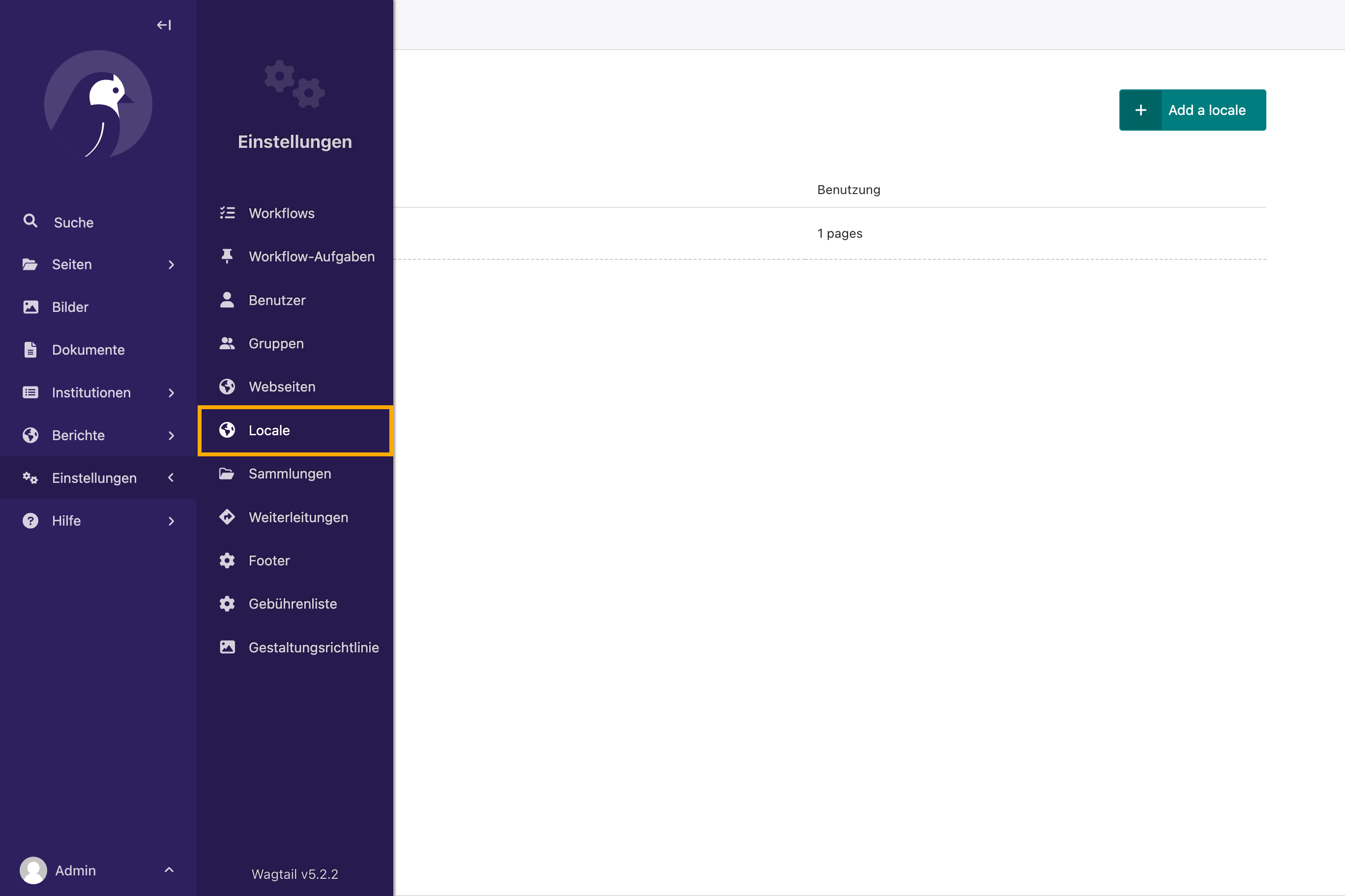 Navigation Locale